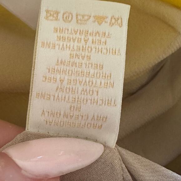 Zac Posen Chartreuse Embellished Pencil Skirt Size 0 - Picture 13 of 14